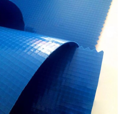 SZ-BQ  高密度TPU 300D雙面復合夾網布  克重：653G   用途：帳篷、箱包、靠墊  2.5層 細節-1